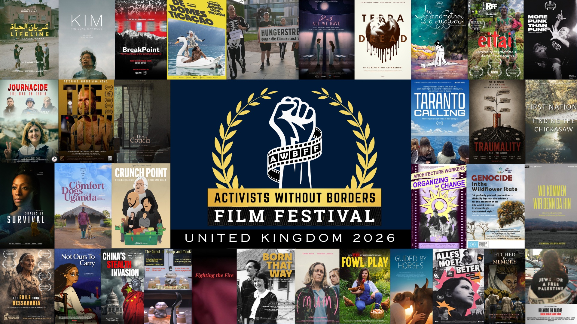 Activists Without Borders Film Festival 2026 brings stories of change and global issues to Reading